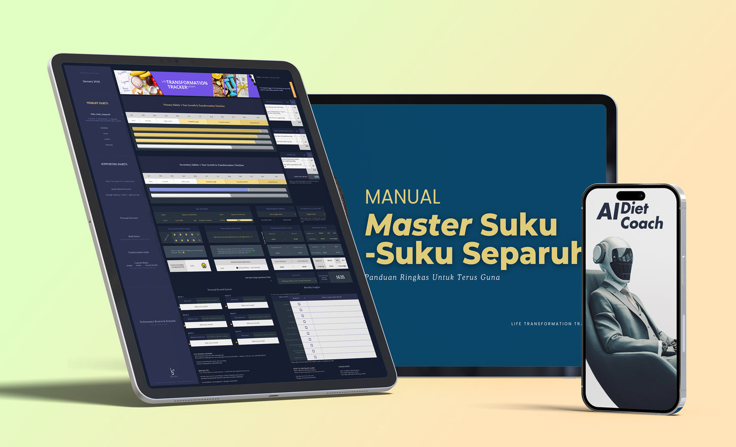 Life Transformation Tracker | Diet Cara Orang Malaysia 2026